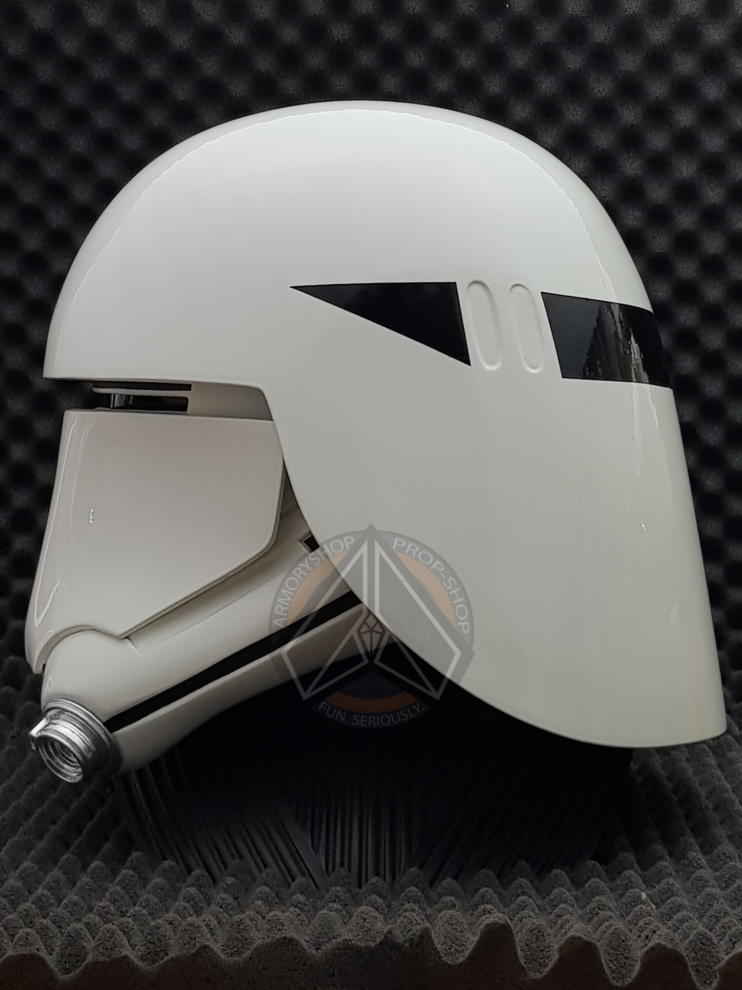 First Order SnowTrooper Assault Helmet (TFA / TLJ, FINISHED)