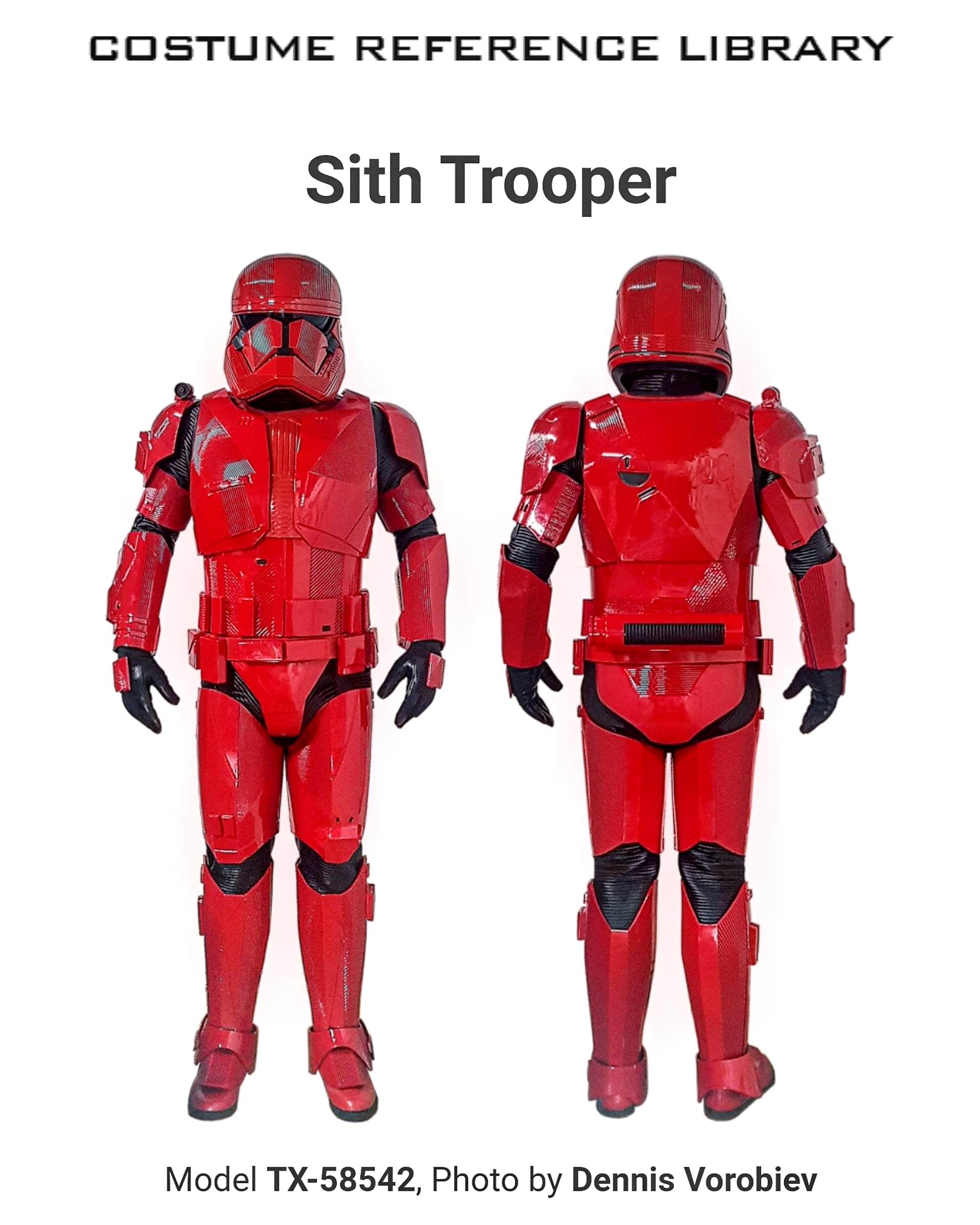 Sith Trooper Armor (TROS, Finished)