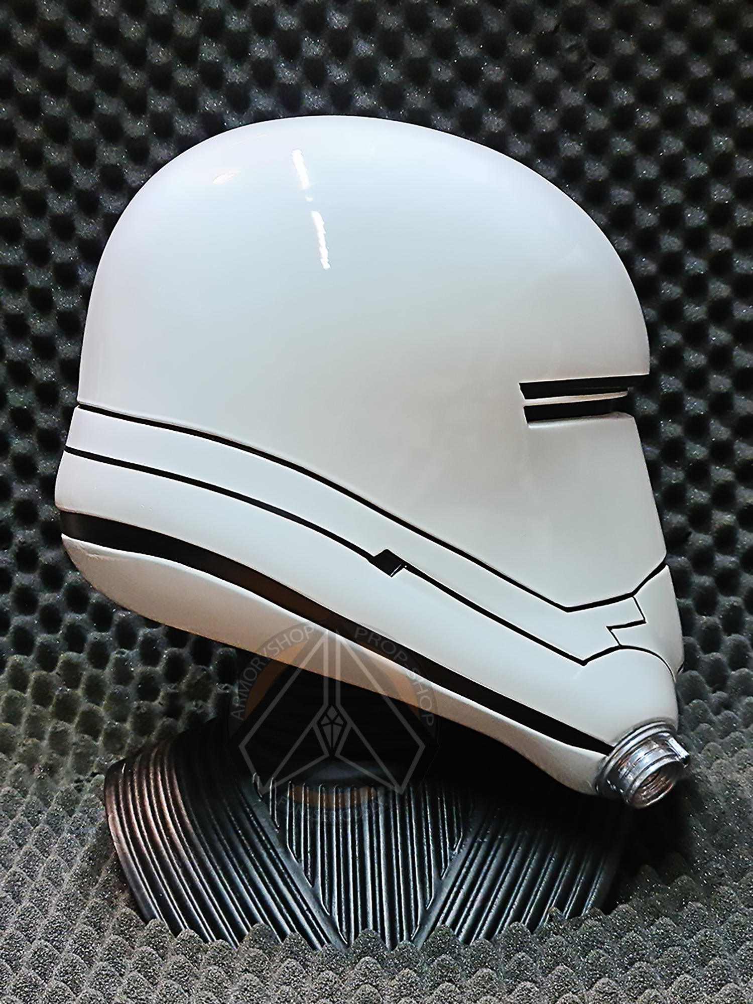First Order FlameTrooper Helmet (TFA / TLJ, FINISHED)